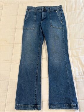Michael Kors Mid Blue Bootcut Jeans